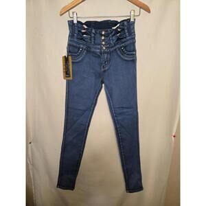 Silver Diva Levanta La Colita Push Up Jeans Size 5 NWT